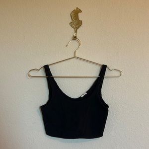 Skin Organic Black Tank Top